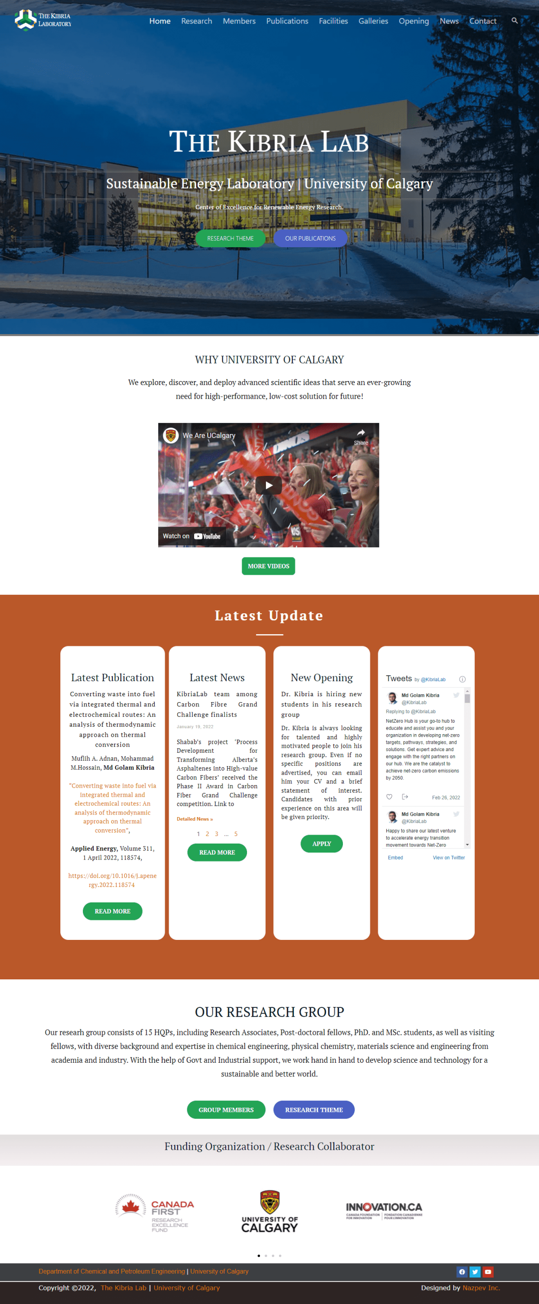 Kibria Lab Website - Nazpev :: Professional IT Company Company